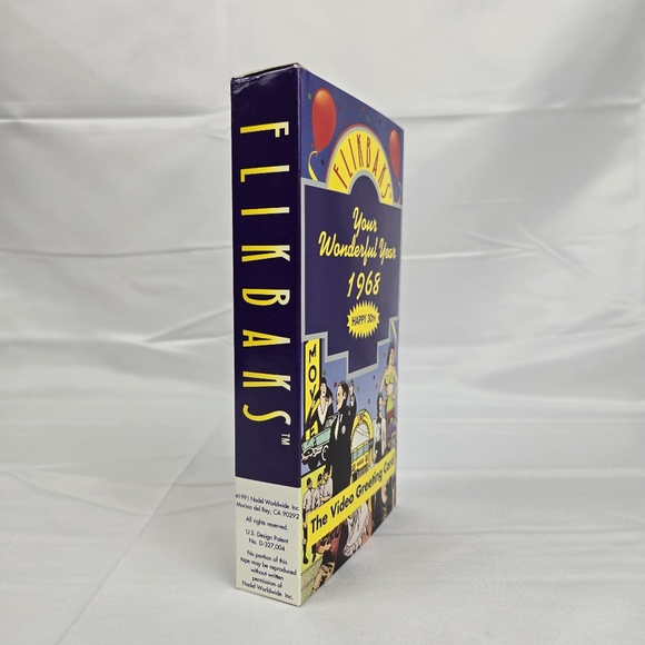 FLIKBAKS: Your Wonderful Year 1968 VHS Cassette Tape VTG - Picture 2 of 8